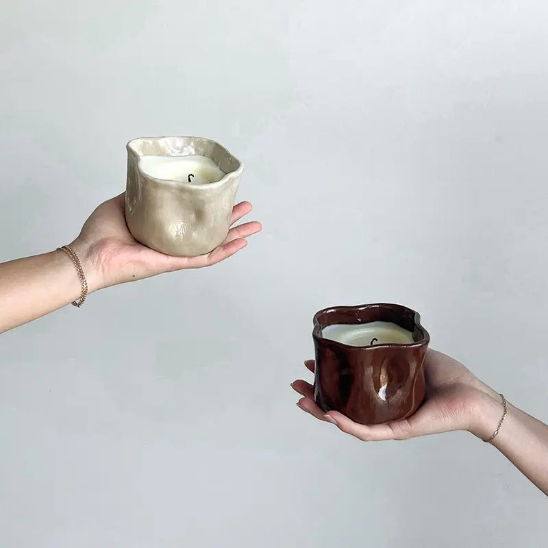 Halloween-themed 2 candles with Sculpd Candle Making Kit