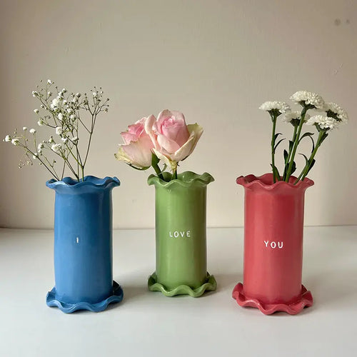 Flower Holder Vase Sculpted with Sculpd Pottery Kit