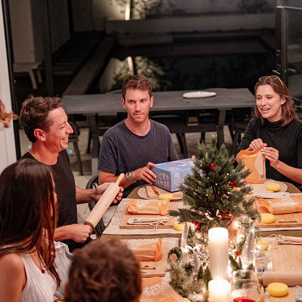 Group fun activity with Sculpd pottery kit