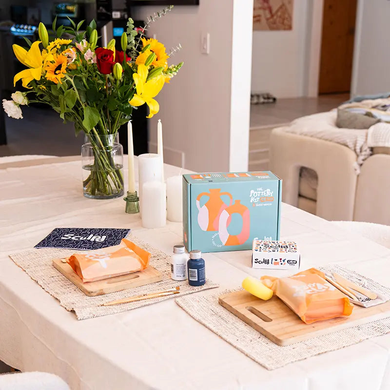 Sculpd Pottery Date Night Bundle for Two