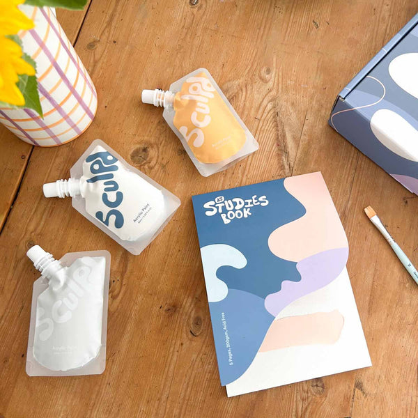 Acrylic Metallic Paint Set Paint Set Sculpd