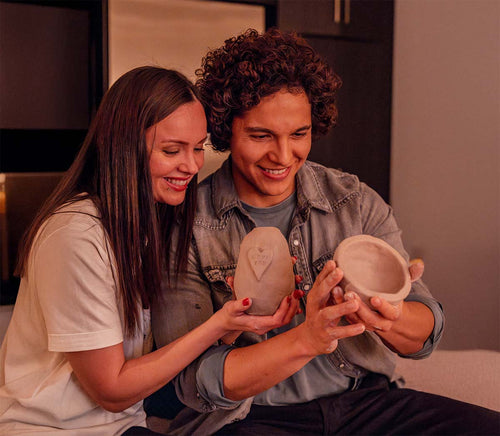 Date night pottery creation