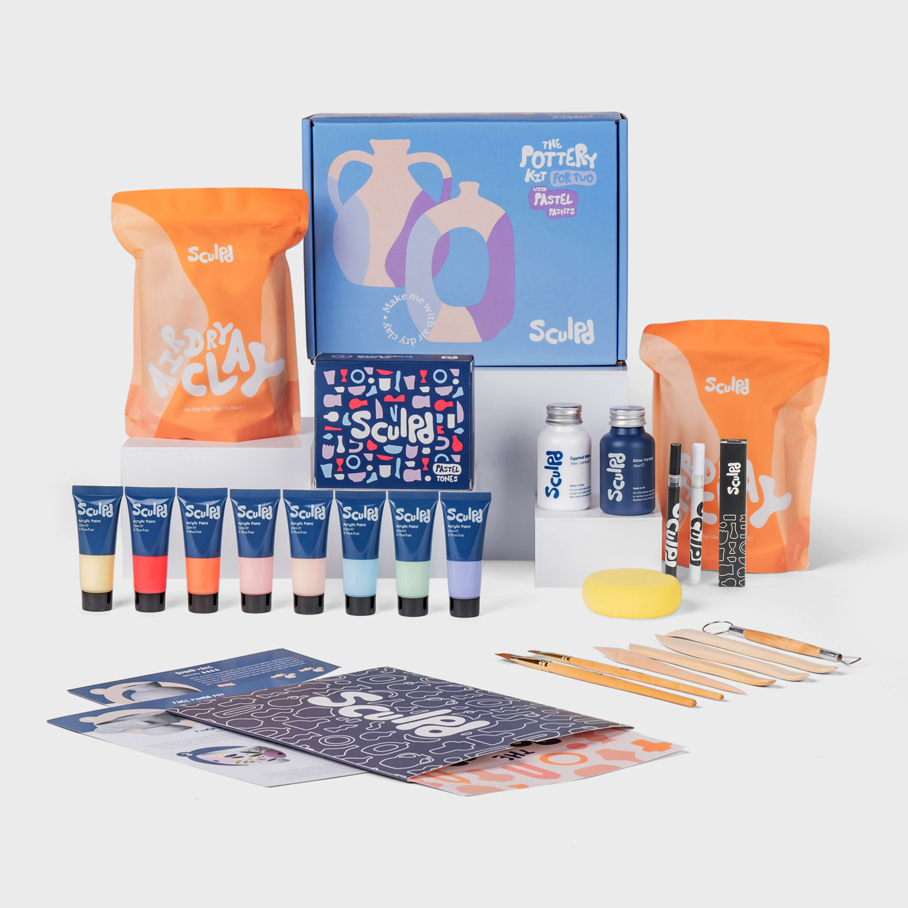 Sculpd Pottery Kit