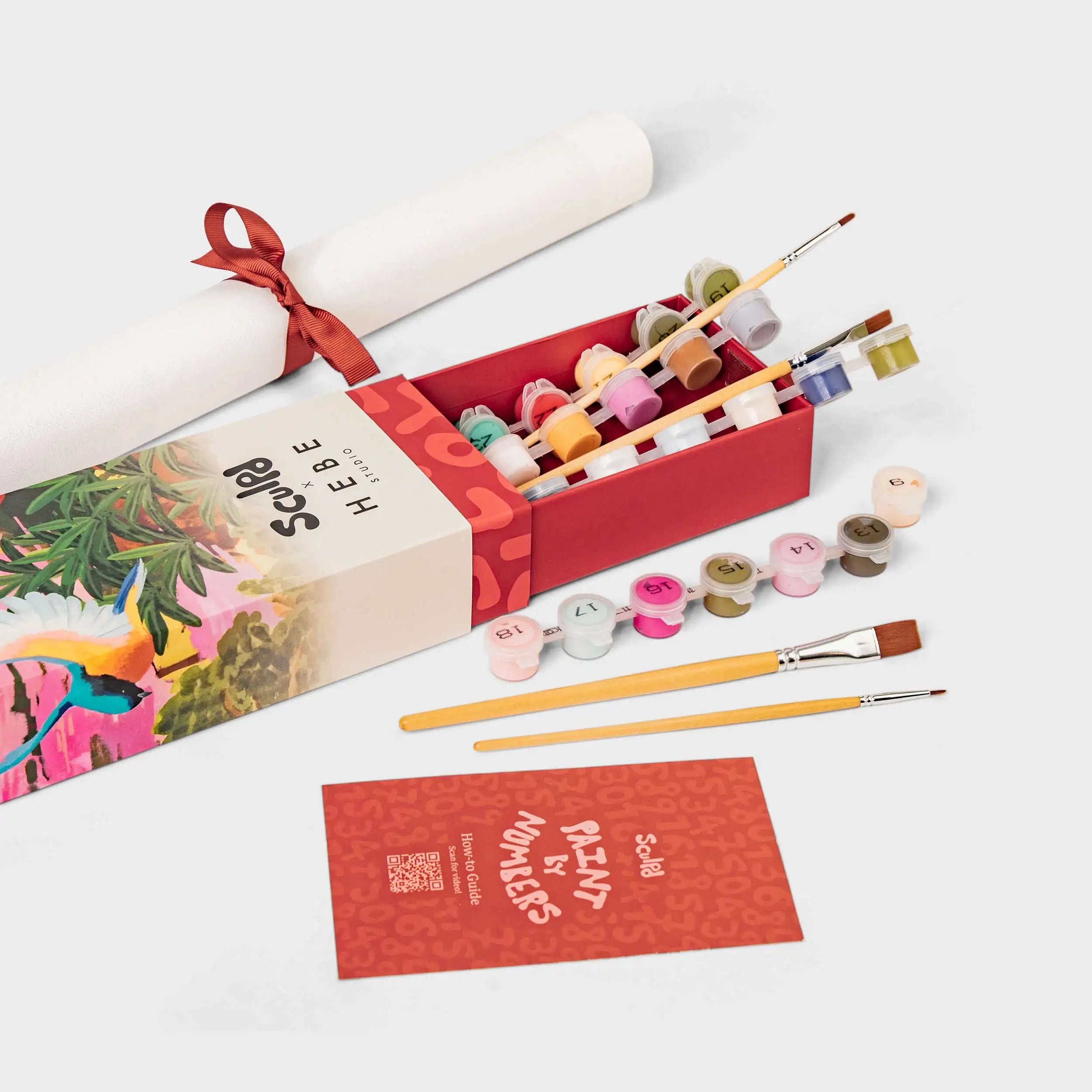 Sculpd Paint By Numbers x Hebe Kit