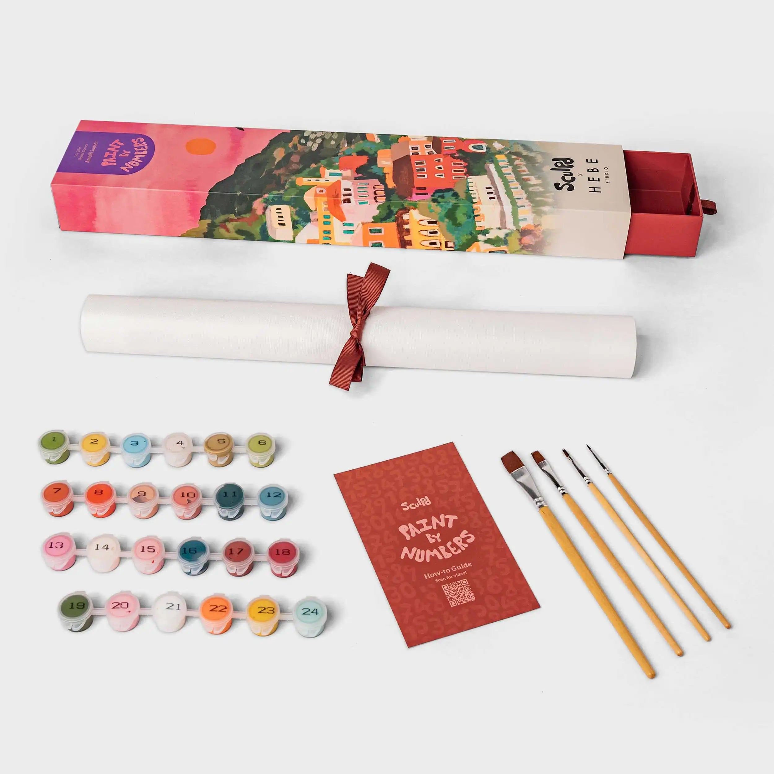 Sculpd Paint By Numbers x Hebe Full Kit