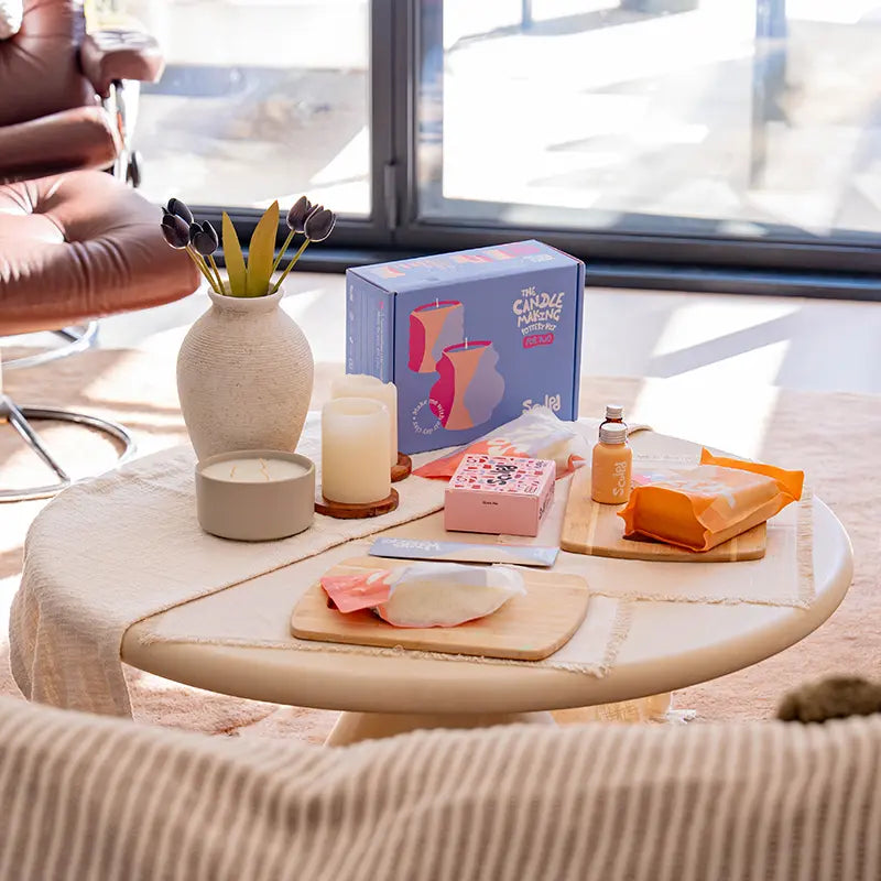 Sculpd Candle Making Date Night Kit Inclusion
