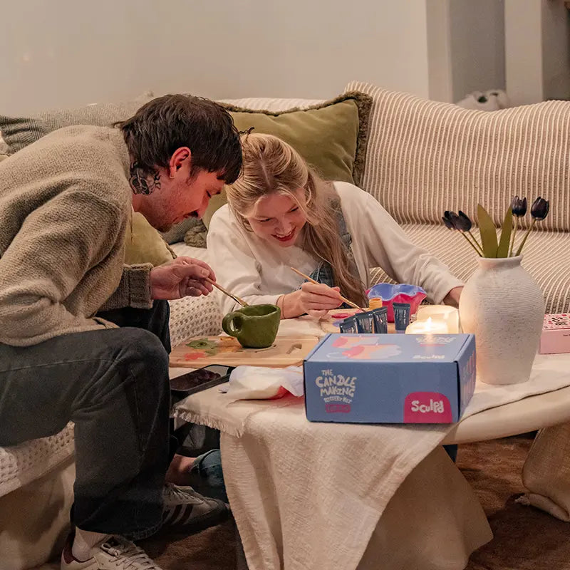 Sculpting Candle at Home with Sculpd Date Night Bundle