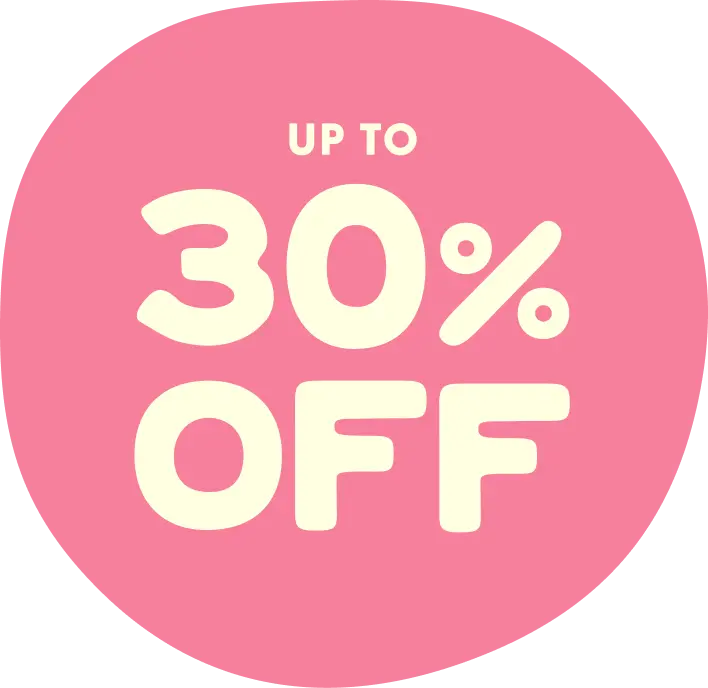 Up to 30% off