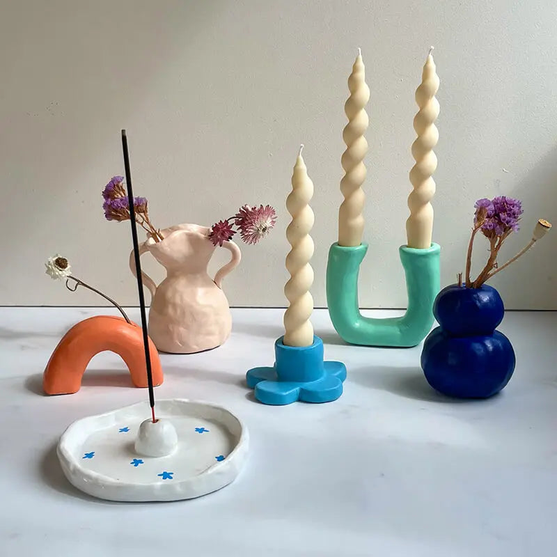 Sculpd pottery kit variety of creations