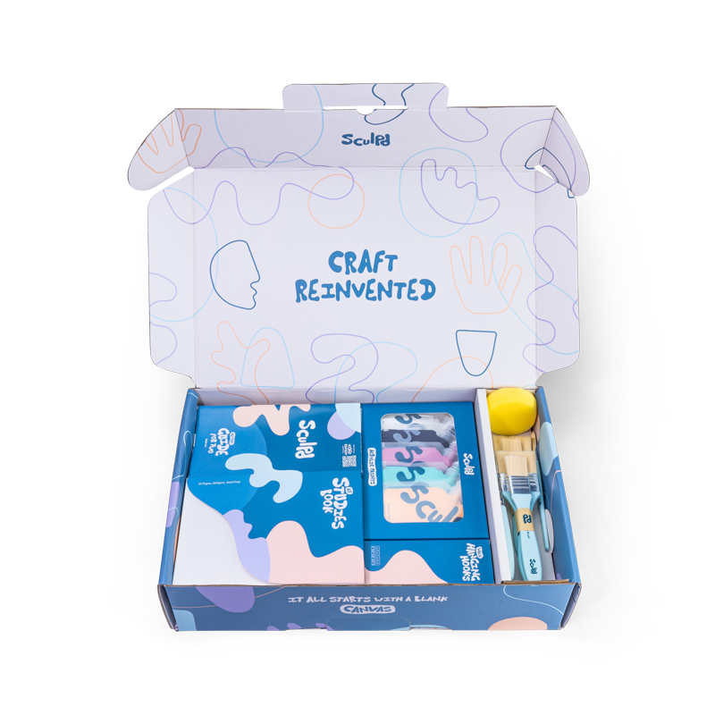 Abstract Painting Kit For Two