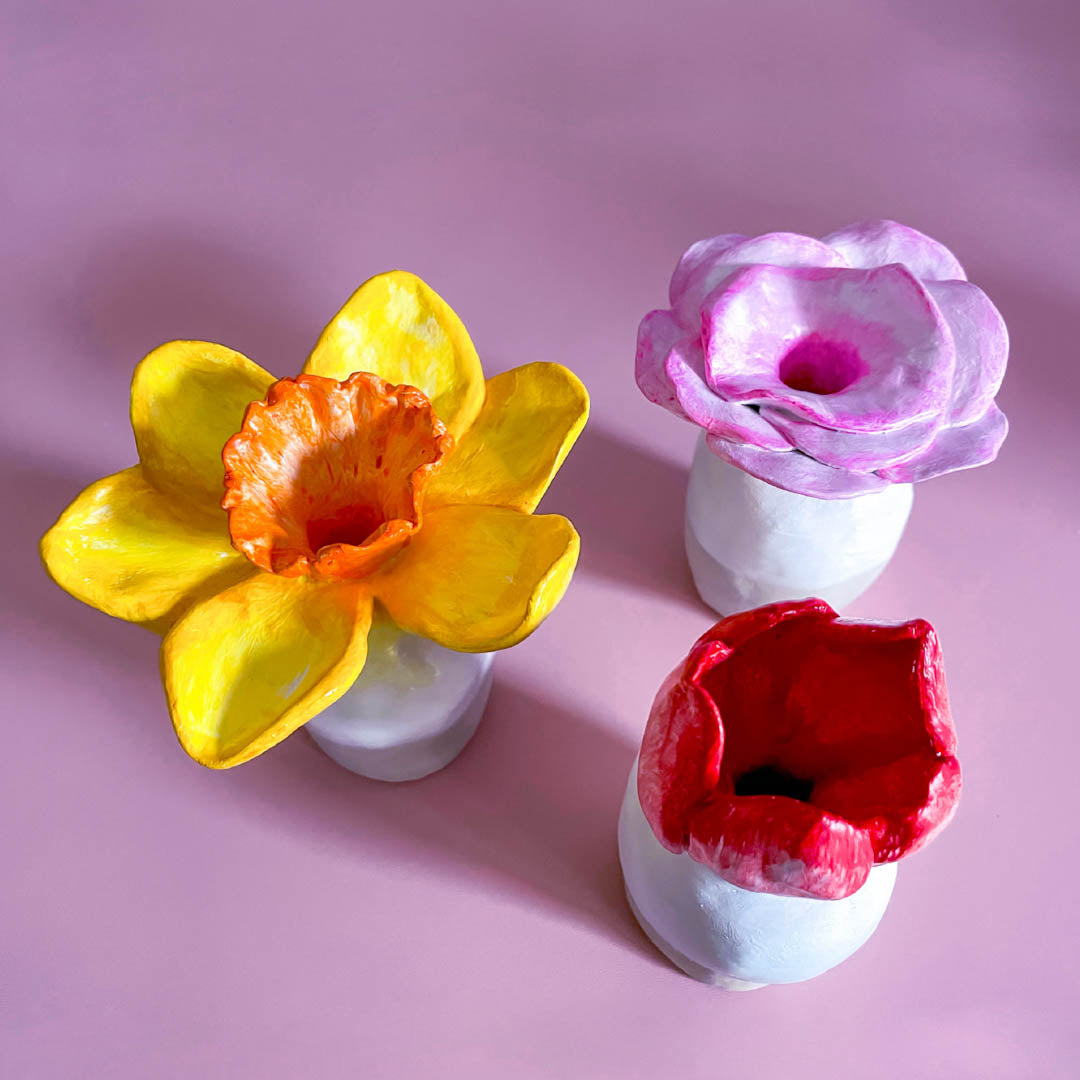 Floral Tones Acrylic Paint Set